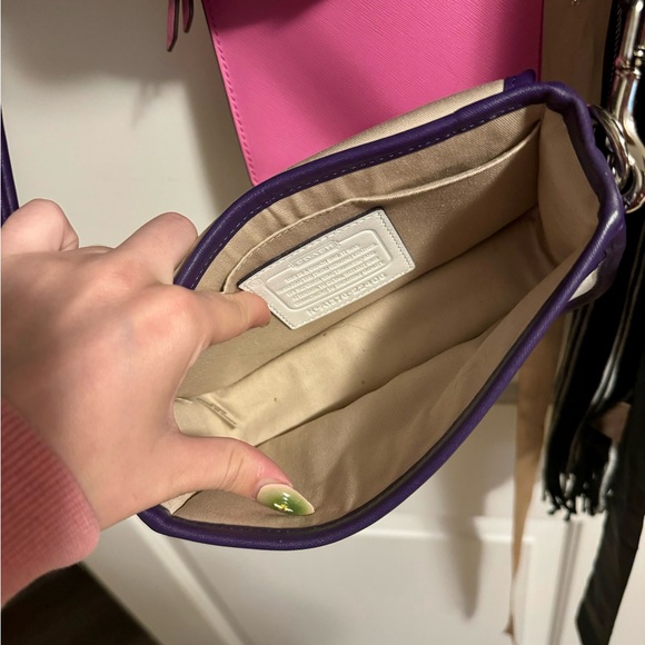 coach penny leather crossbody bag - Picture 8 of 8